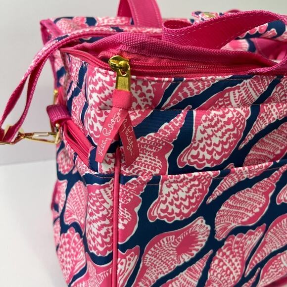 Lilly Pulitzer seashell Beach cooler bag insulated - Picture 3 of 14
